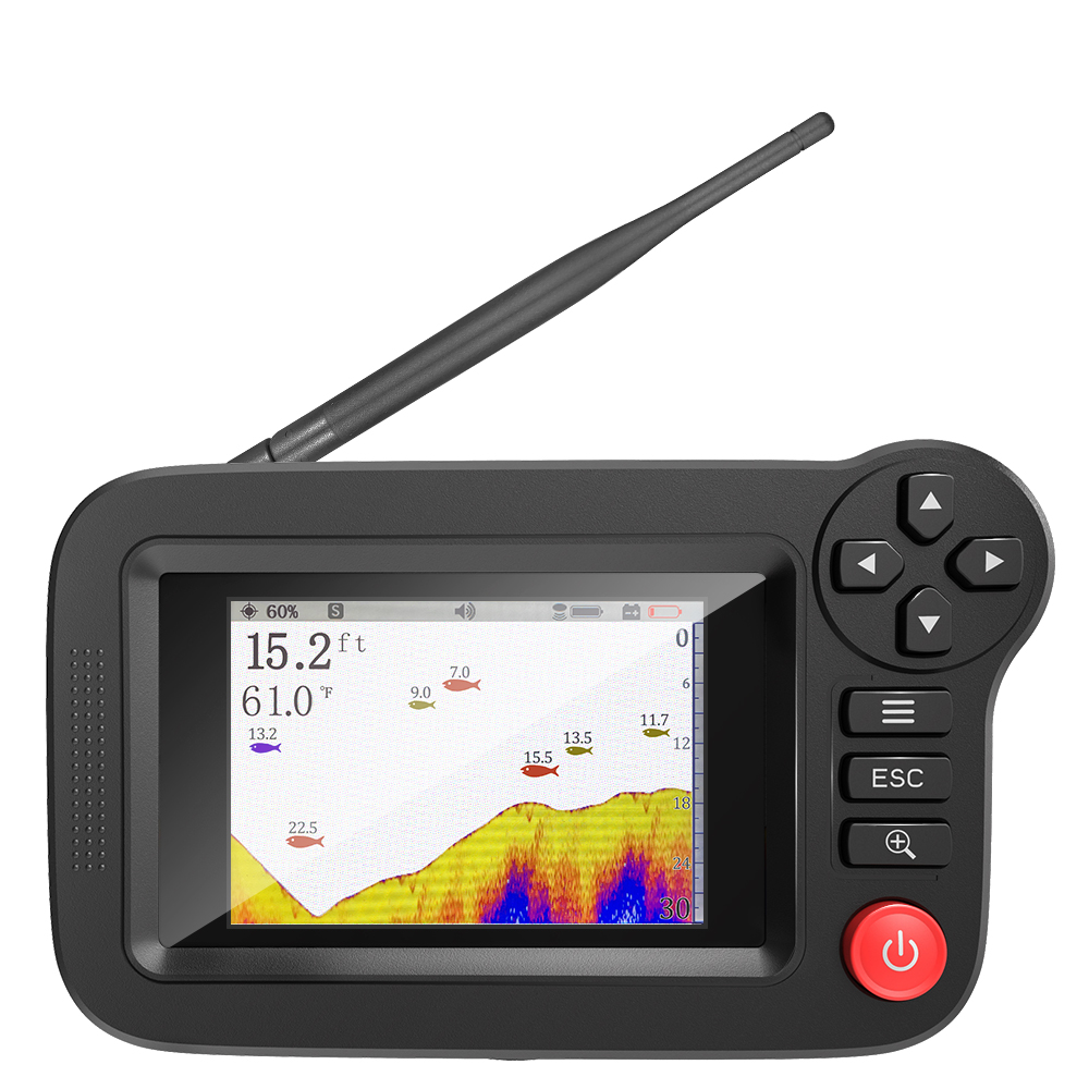 เครื่องหาปลาอัจฉริยะ - เครื่อง - Fish Finder Transducer บทวิจารณ์และราคา