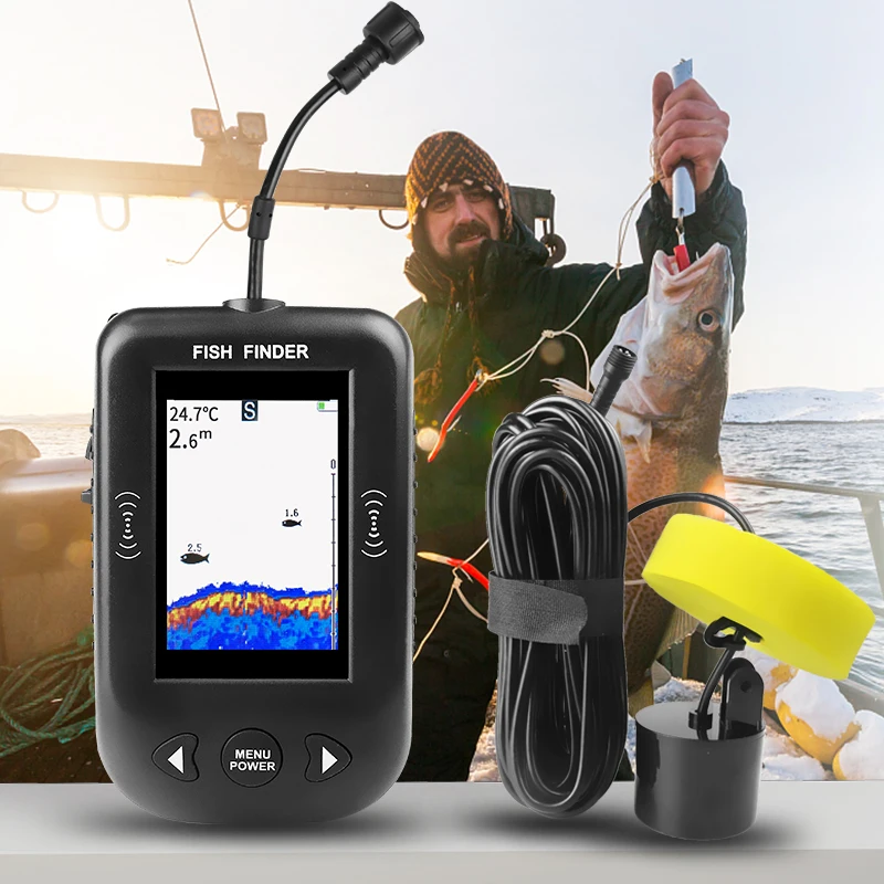 เครื่องหาปลา Erchang XF03 45 อ - Fish Finder Cable บทวิจารณ์และราคา