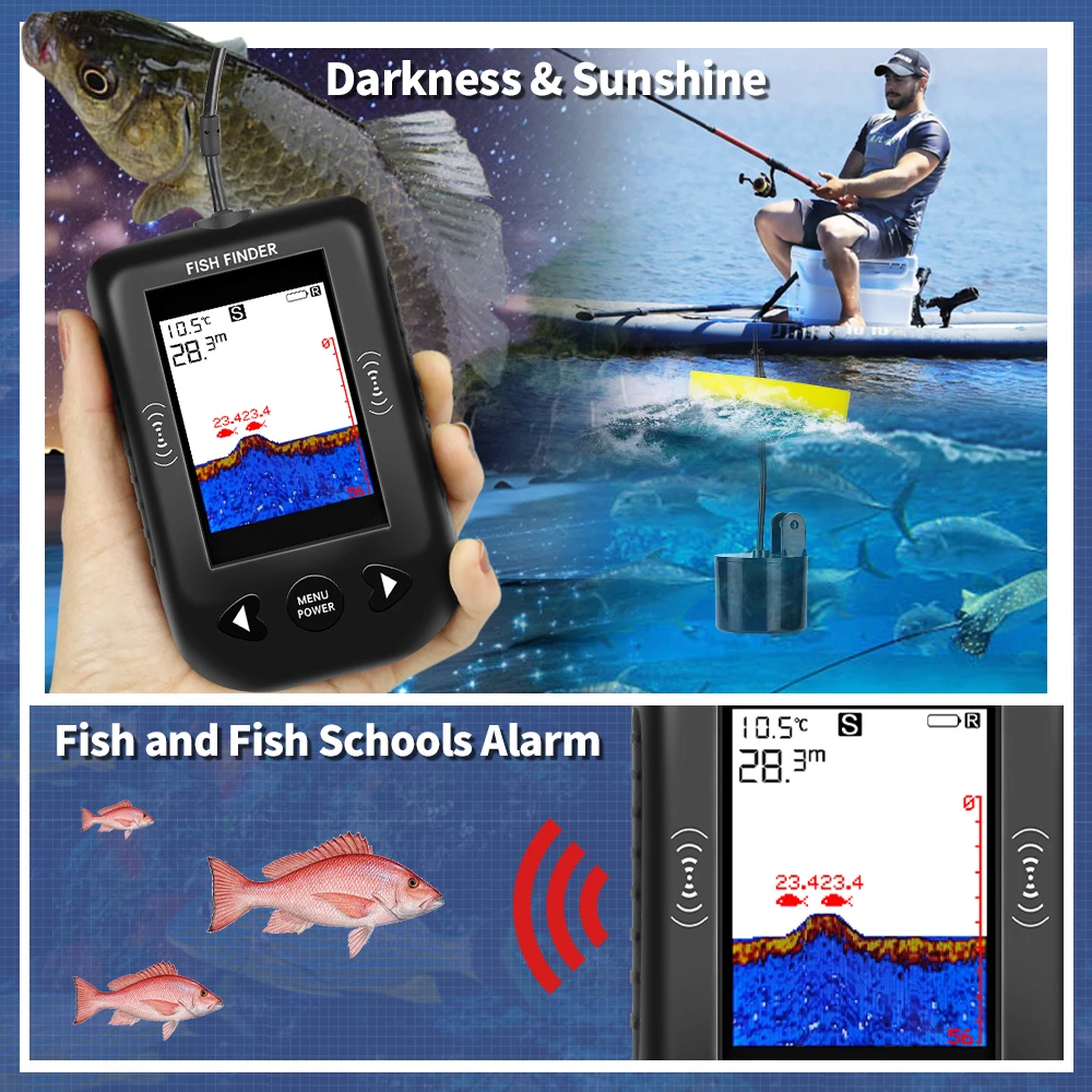 เครื่องหาปลา Erchang XF03 45 อ - Fish Finder Cable บทวิจารณ์และราคา