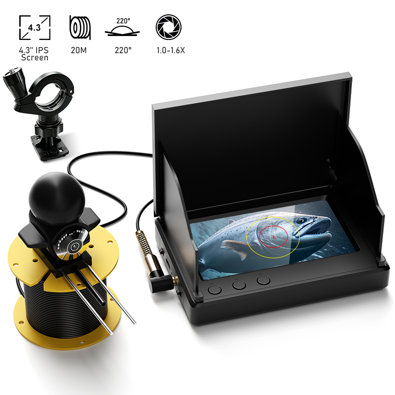 กล้องตกปลาพร้อมระบบมองเห็นกลาง - Fishing Depth Finder บทวิจารณ์และราคา